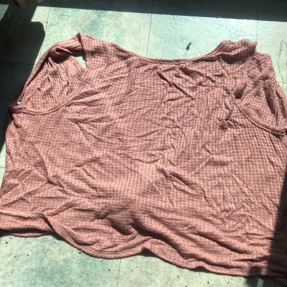 Eddie Bauer peach colored button up tie front tank 🔝 size XL 🪢 🍑 - Picture 5 of 6